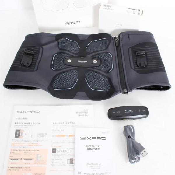 ボーナスストア+5％【美品】MTG SIXPAD Abs 2 SE-CK-03B-M ブラック Mサ...