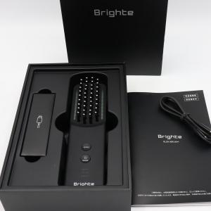 【ボーナスストア+5％】Brighte ELEKI BRUSH+ BRT-FSB180 ブラック 美顔器 EMS フェイスケア ブライト エレキブラシ 本体