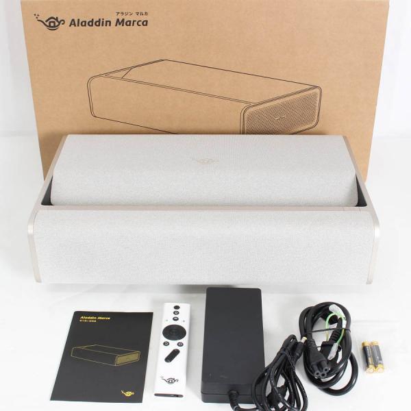 ボーナスストア+5％【美品】Aladdin Marca XM03F 超短焦点プロジェクター アラジン...