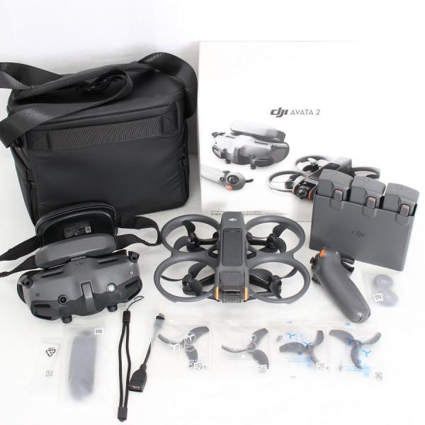 ボーナスストアPlus【美品】DJI Avata 2 Fly More コンボ WA5206 ドロー...