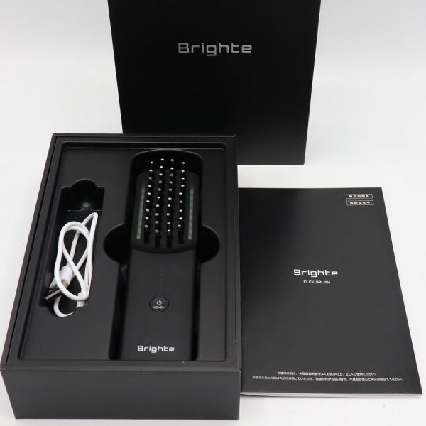 【ボーナスストア+5％】Brighte ELEKI BRUSH BRT-FS145 ブラック 美顔器...