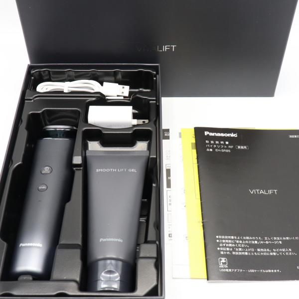 ボーナスストア+5％【美品】パナソニック バイタリフト RF EH-SR85-K リフトケア美顔器 ...