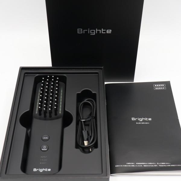 【ボーナスストア+5％】Brighte ELEKI BRUSH+ BRT-FSB180 ブラック 美...