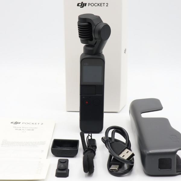 ボーナスストアPlus【美品】DJI Pocket 2 OP2CP1 ハンドヘルド アクションカメラ...