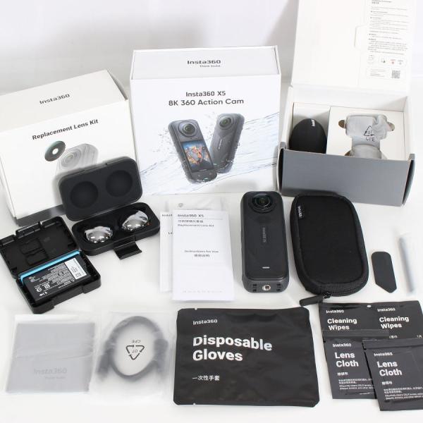 【ボーナスストアPlus】Insta360 X5 通常版 CINSAAHA ブラック 360度カメラ...