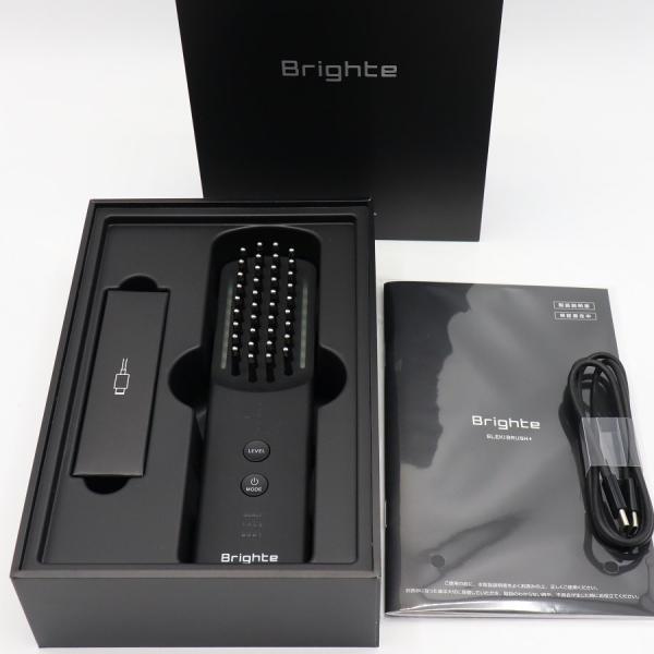 ボーナスストア+5％【美品】Brighte ELEKI BRUSH+ BRT-FSB180 ブラック...