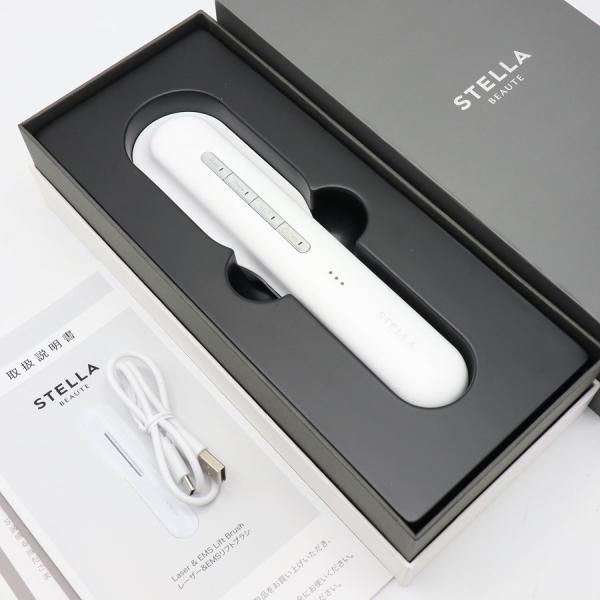 ボーナスストア+5％【美品】STELLA BEAUTE SB-LEB01-WH レーザー&amp;EMS リ...