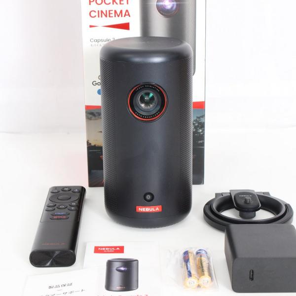 【ボーナスストア+5％】Anker Nebula Capsule 3 D2425N11 ブラック モ...