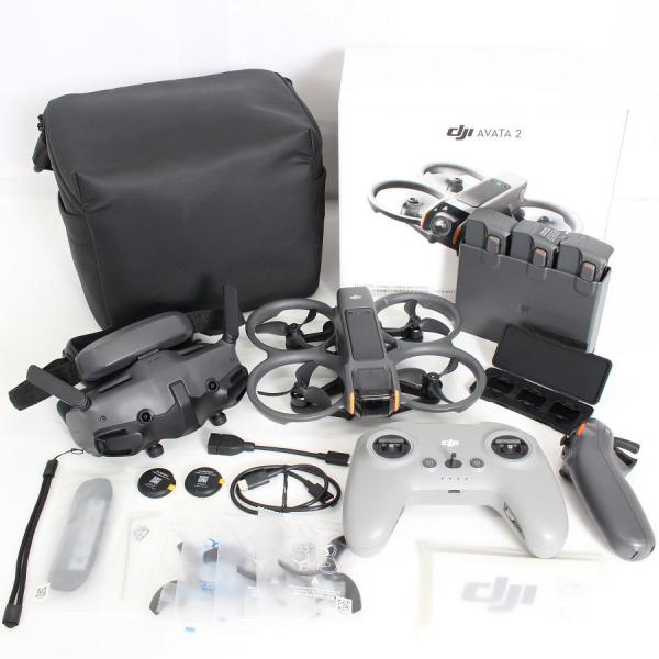 ボーナスストアPlus【美品】DJI Avata 2 Fly More コンボ WA5206 ドロー...