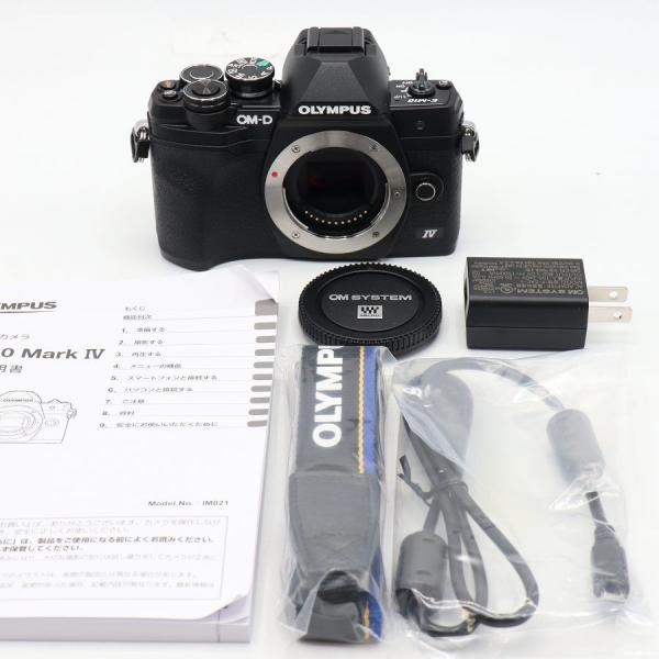 ボーナスストアPlus【美品】オリンパス OM-D E-M10 Mark IV ボディ ブラック ミ...