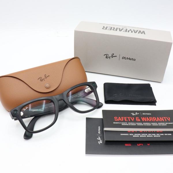 ボーナスストアPlus【美品】Ray-Ban Meta Wayfarer Gen2 Large SK...
