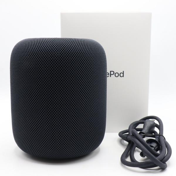 ボーナスストアPlus【美品】Apple HomePod 第2世代 MQJ73J/A ミッドナイト ...