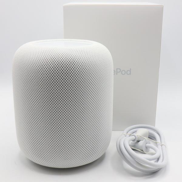 ボーナスストアPlus【美品】Apple HomePod 第2世代 MQJ83J/A ホワイト ホー...