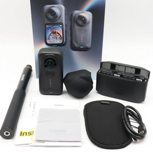 ボーナスストアPlus【美品】Insta360 X6 エッセンシャルバンドル CINSABXA-X6...