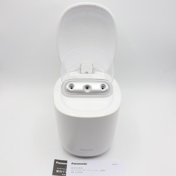 ボーナスストアPlus【美品】パナソニック スキンアクト スチーマー トリプル EH-SB30-W ...