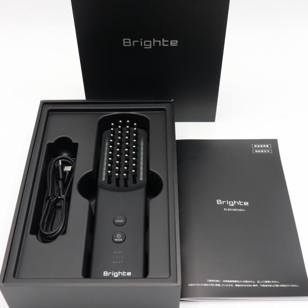 ボーナスストアPlus【美品】Brighte ELEKI BRUSH+ BRT-FSB180 ブラッ...