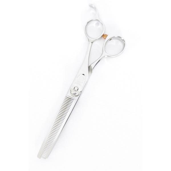 【美品】武芸社 HT40 セニング シザー 6インチ オフセットハンドル 40目U溝 約25％〜30...