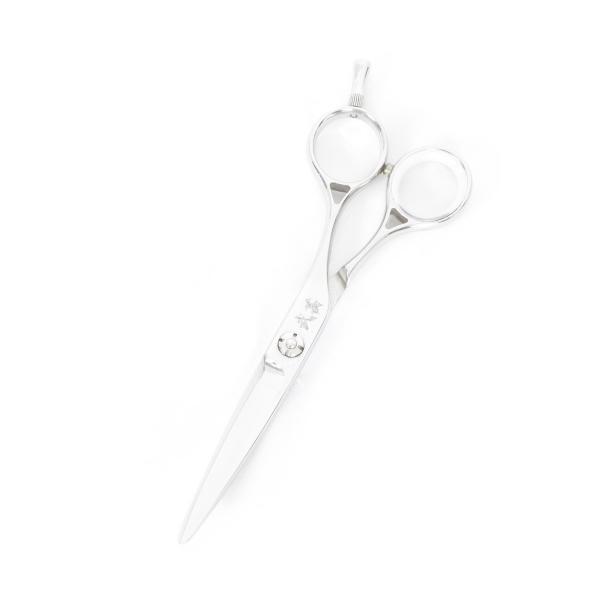 【美品】武芸社 RBX55 カーブシザー 5.5インチ プロペラR刃 メガネハンドル 武芸