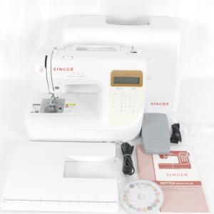 【美品】シンガー コンピューターミシン SN777DX ワイドテーブル＋フットコントローラー 付き