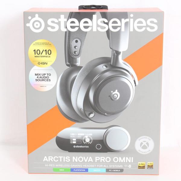 ボーナスストア+5％【新品未開封】SteelSeries Arctis Nova Pro Omni ...
