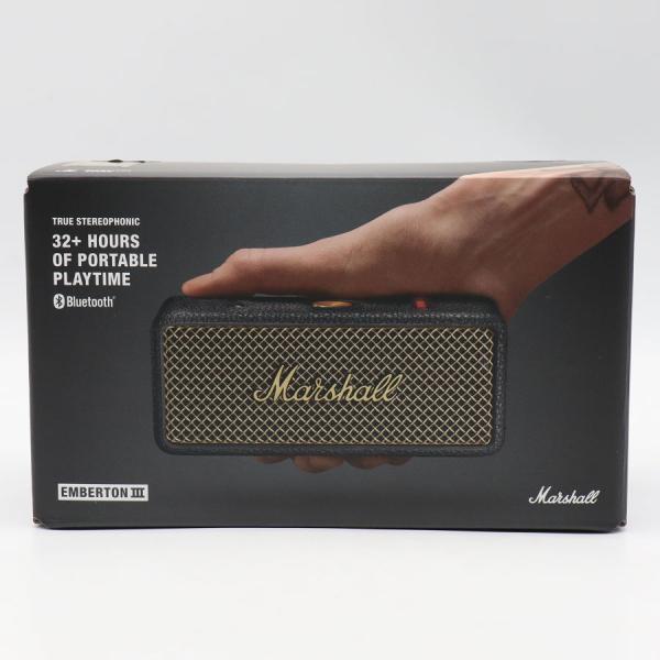 ボーナスストア+5％【新品未開封】Marshall Emberton III Vintage Bla...