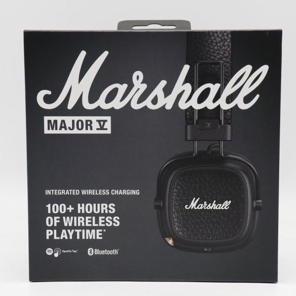 ボーナスストア+5％【新品未開封】Marshall MAJOR V ブラック ヘッドホン ワイヤレス...