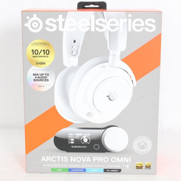 ボーナスストアPlus【新品未開封】SteelSeries Arctis Nova Pro Omni...