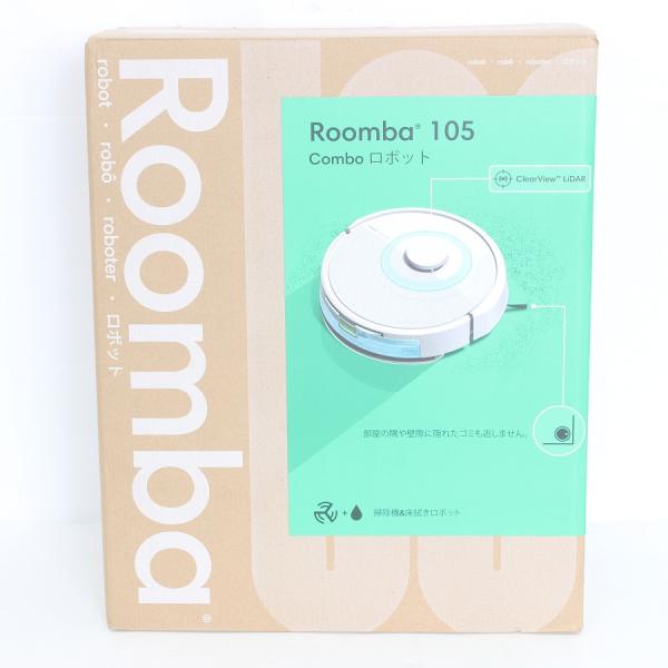 ボーナスストア+5％【新品未開封】iRobot ルンバ105 コンボ Y311260 ホワイト ロボ...