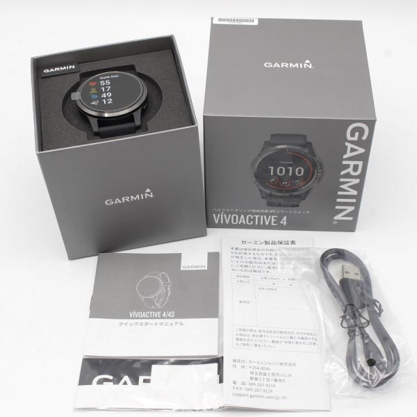 ボーナスストア+5％【新品】GARMIN vivoactive 4 010-02174-17 Bla...