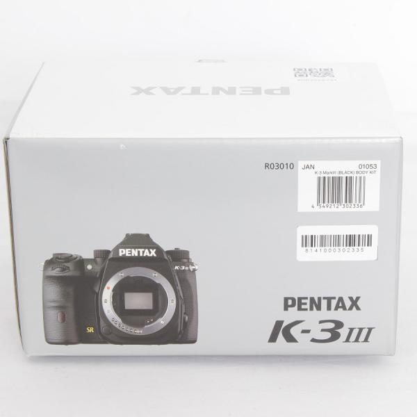 【新品】PENTAX K-3 Mark III ボディキット ブラック APS-Cサイズ 一眼レフカ...