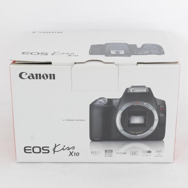 【新品】Canon EOS Kiss X10 ボディ ブラック デジタル一眼レフカメラ EOSKIS...