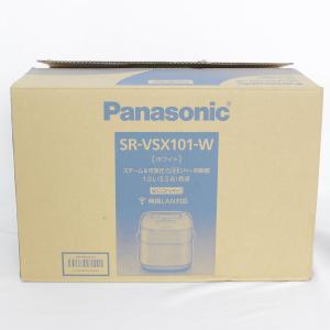 【新品】パナソニック Wおどり炊き SR-VSX101-W スチーム&可変圧力 IHジャー炊飯器 ホワイト 本体｜refun