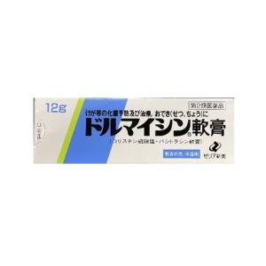 皮膚薬 ゼリア新薬 ドルマイシン軟膏 12g 化膿 おでき とびひ 第2類医薬品｜REG 健生堂