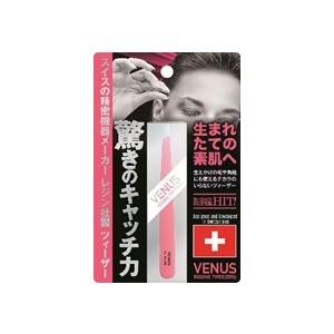 毛抜き インフィニティ― アイエスエル レジン ヴィーナスツィーザー ピンク メイク 化粧小物｜REG 健生堂