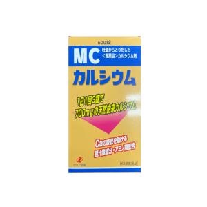 【第3類医薬品】 ゼリア新薬 MCカルシウム 500錠 栄養剤 ボレイ末｜REG 健生堂