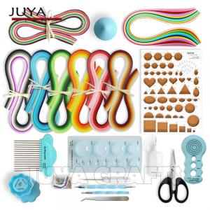 ペーパークイリング キット〈ブルー〉 Juya Paper Quilling Kits with 960 Strips and 13 Tools 海外直輸入品（お取り寄せ商品）