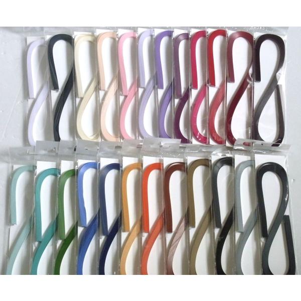 JUYA ペーパークイリング　5mm クイリングペーパー　メタリックタイプ　単色４０本入り