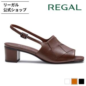 リーガル 公式 REGAL F02S メッシュサンダル ブラウン サンダル レディース リーガル