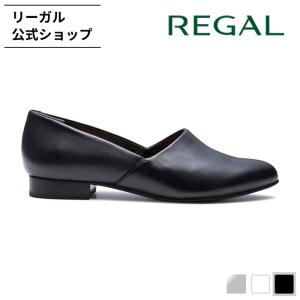 REGAL（リーガル） 公式 REGAL F85R キルトフラットシューズ ブラック