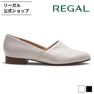 お値下げ中！リーガル レディース フラットシューズ  シルバー REGAL（リーガル） 公式 セール REGAL F09R フラットシューズ シルバー