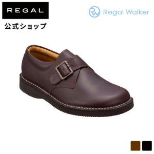 リーガル ローファー　ドレスシューズ　 革靴　REGAL ビジネス　モンク REGAL モンクストラップ 革底 大きいサイズ（2321BEEB） | 靴の