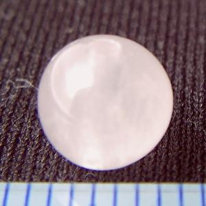 ローズクオーツ（紅水晶）・丸（ラウンド）6mm・1個【天然石ビーズ】