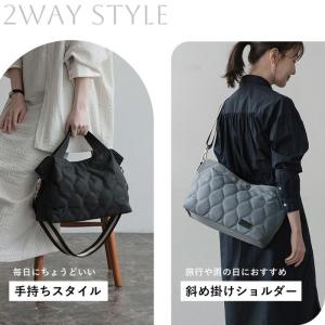 バッグ トート ショルダー キルティング 2w...の詳細画像2