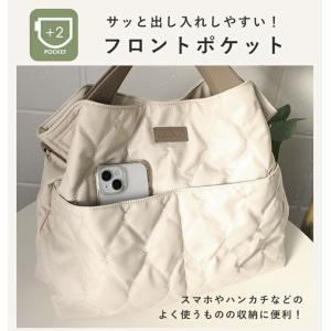 バッグ トート ショルダー キルティング 2w...の詳細画像4