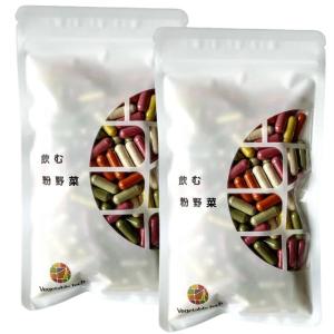 【クーポン】飲む粉野菜 180粒 2個セット 9つの野菜 サプリ サラダの代わりになる野菜サプリ 9つの野菜ミックス 宮城県産