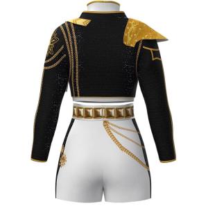 戦士 衣装 アイドル ヒップホップ キッズ レ...の詳細画像4