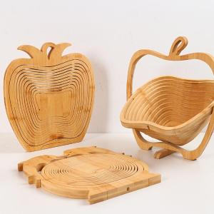 フルーツバスケット カゴ 籠 バスケット 木製...の詳細画像2
