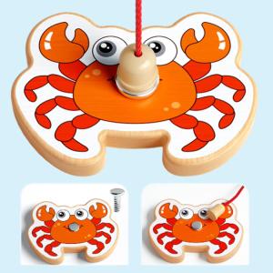 フィッシングパズル マグネット さかな釣り 木...の詳細画像2