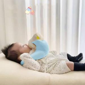 ハンズフリー 授乳枕 哺乳瓶ホルダー 哺乳びん...の詳細画像2