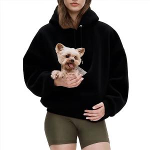 小動物入れ 裏起毛 猫抱っこ用服 猫 【SNS...の詳細画像3